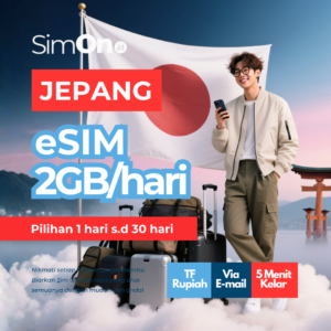 jepang esim paket total 1gb