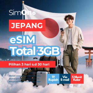 jepang esim paket total 1gb